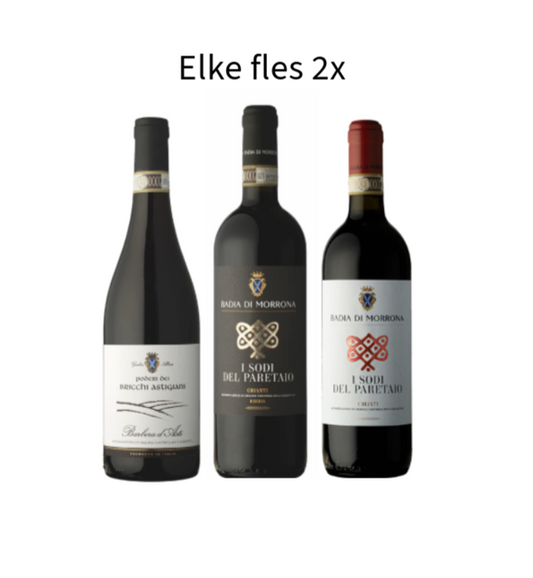 Chianti en Barbera proefdoosje