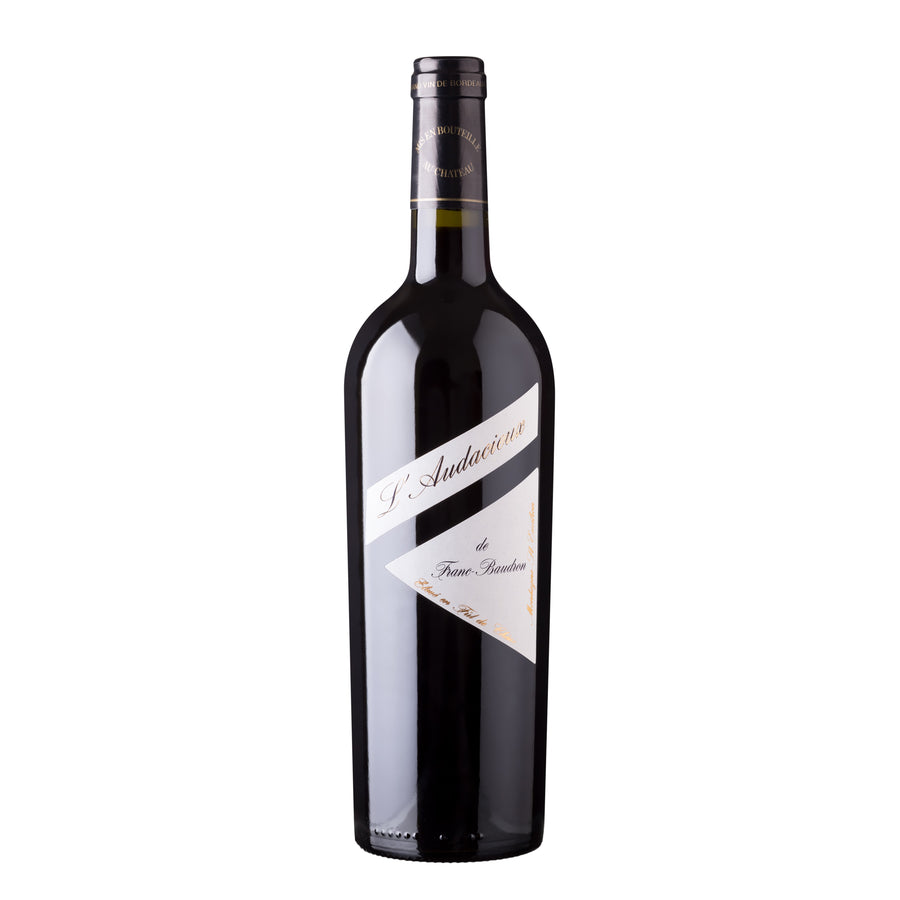 Audicieux 2018 -AOC Bordeaux Rouge Houtgerijpt op nieuw eik (Merlot-Cabernet Franc ) - BIO