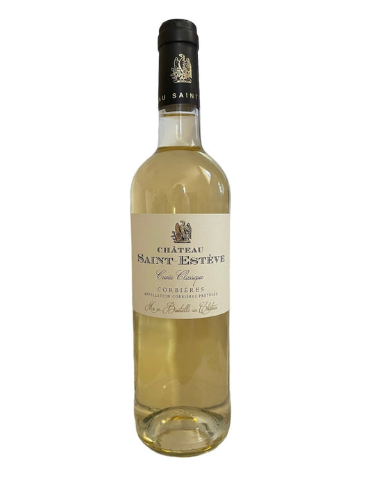 Fles Classique Blanc Chateau Saint Esteve uit Corbieres