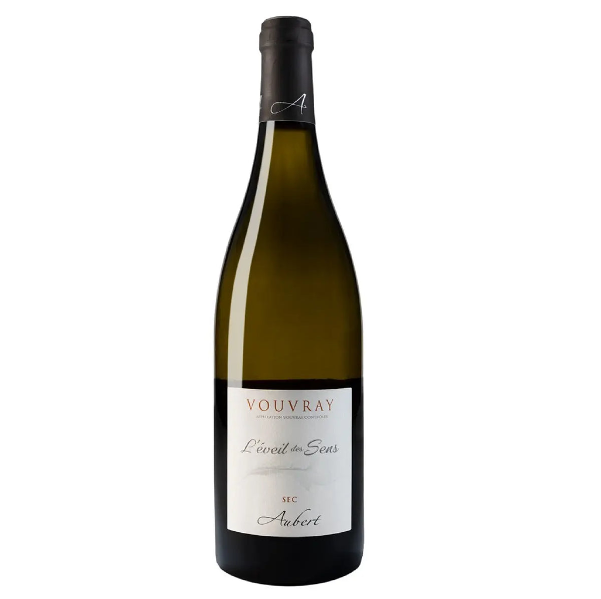 Fles Vouvray Chenin Blanc L’Eveil de Sens 2022 – houtgerijpte Loire-wijn van Domaine Aubert met geel fruit, citrus en vanille