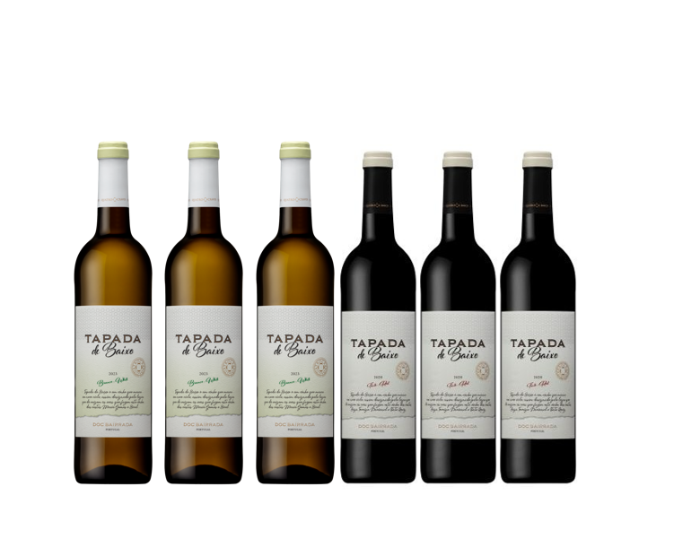 Superaanbieding: Borreldoosje Tapada de Baixo Tinto en Branco
