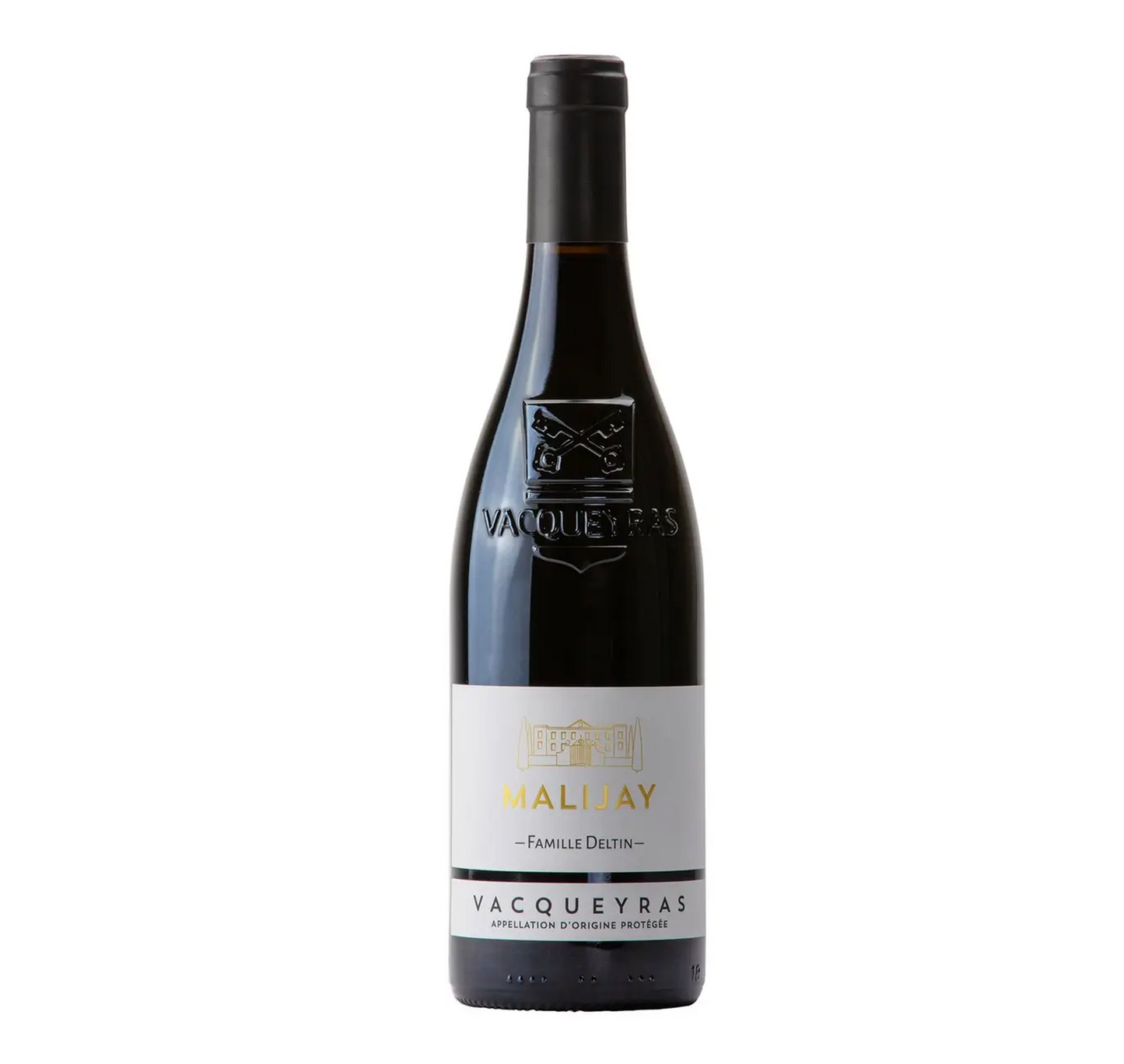 Fles Rode Vacqueyras van Domaine Malijay
